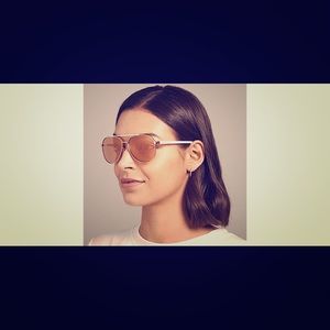 Michael Kors Hvar Rose Gold Sunglasses